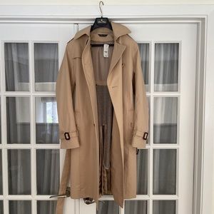 Brooks Brothers Classic Khaki Trench NWT